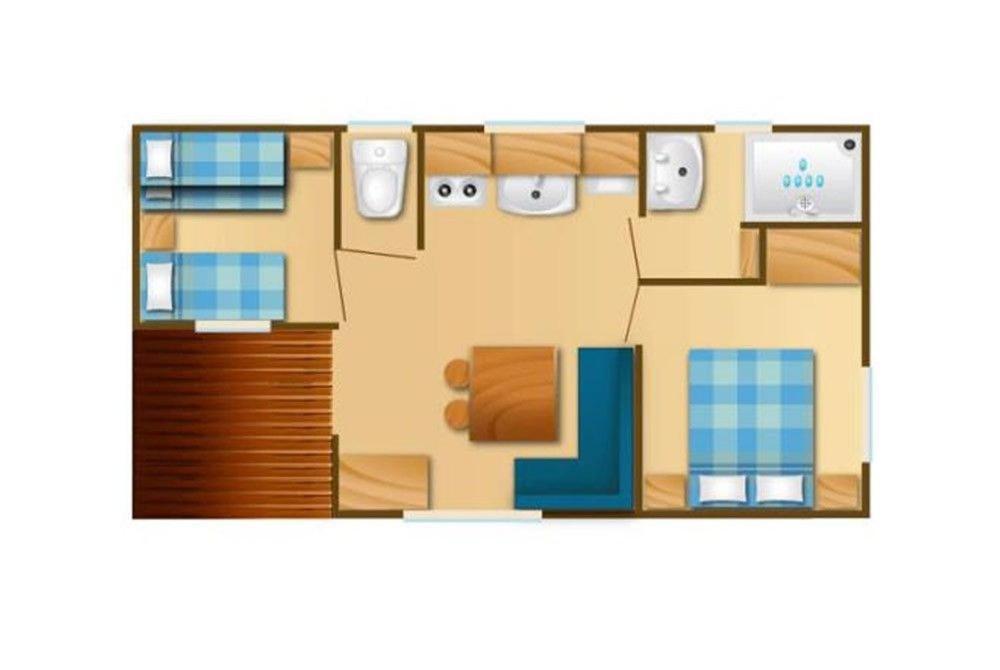 Camping Les Lavandes, كاستيلان الغرفة الصورة